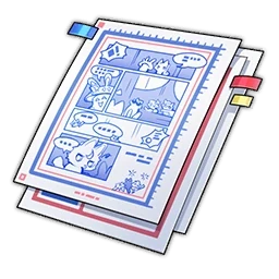 <i>The Fluffy</i> Hand-drawn Storyboards, ascension material | Honkai: Star Rail